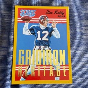 Jim Kelly :Gridiron Heritage Card